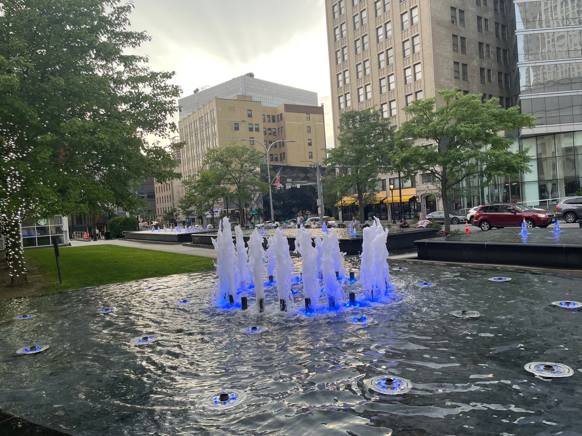 First night of our “Sounds of Summer” music series in Renaissance Plaza on a beautiful Wednesday evening! Tonight it’s “Gunsmoke” playing country. Three more Wednesday nights coming with a variety of bands and genres. See you there!