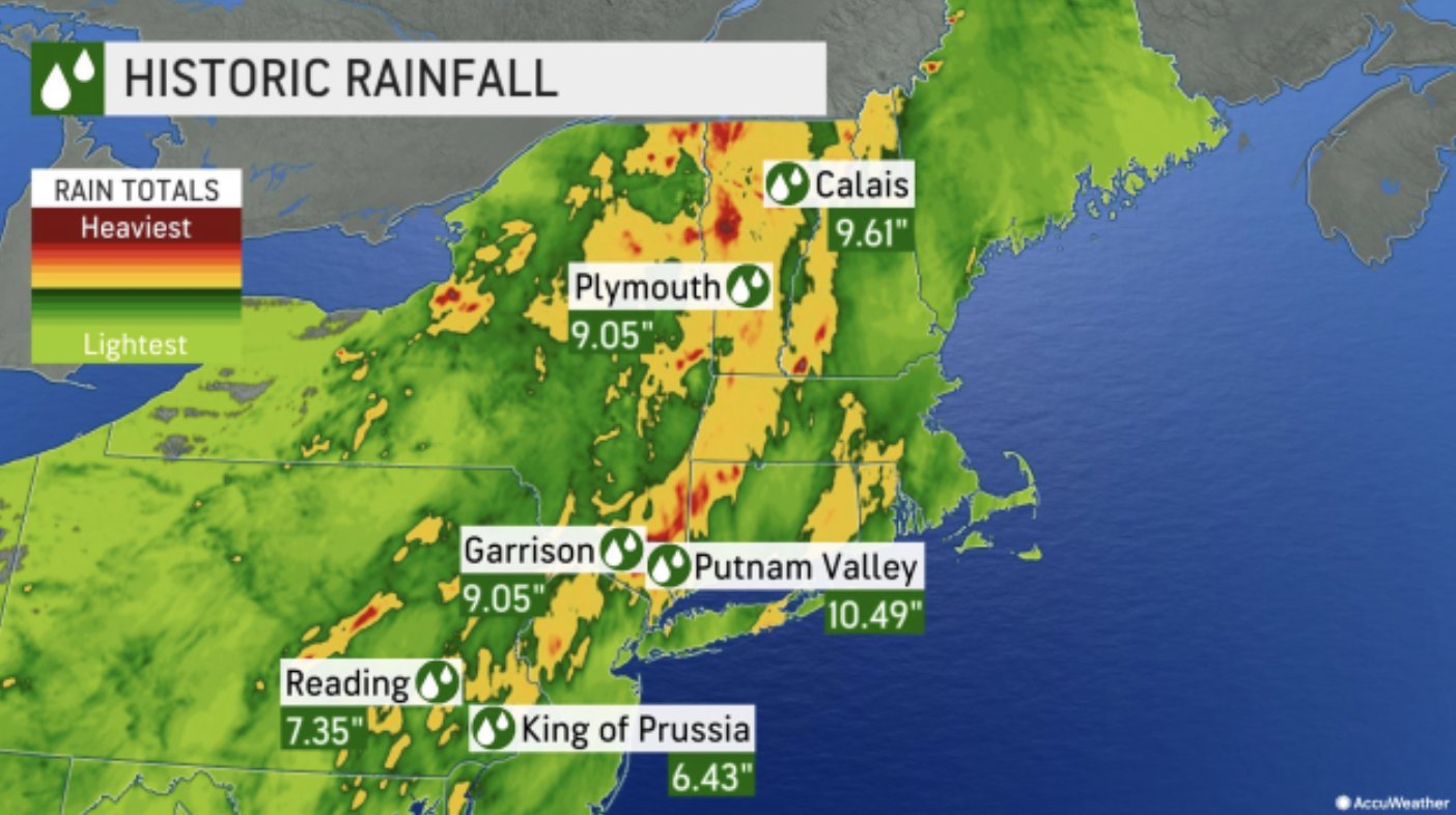 Breaking Weather by AccuWeather on Twitter "A deluge of epic proportions dropped more than