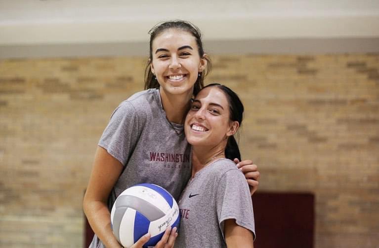 WSUCougarsVB's tweet photo. On the scene, camp edition!🎬 ⛺️

#GoCougs | *WSU student-athletes photographed are 2023 camp counselors https://t.co/kZTHr7qTOA