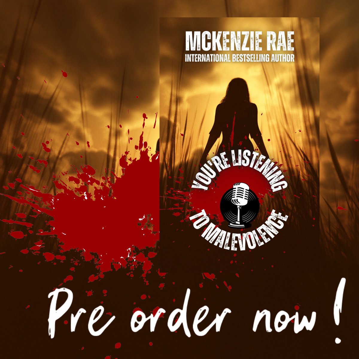 CrazyInkPub's tweet image. You&apos;re Listening to Malevolence
Author McKenzie Rae
UBL:
books2read.com/u/m2qN81
AMAZON: amazon.com/dp/B0CBQMW6R4
#Crime #Thriller #comingsoon #CrazyInk #WritingCommunity
What do you choose when you’re trapped between doing something monstrous and something beyond evil?