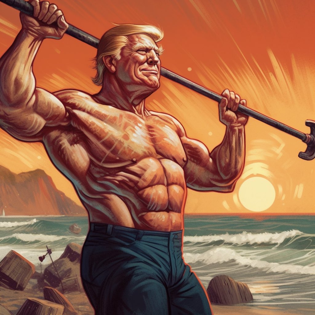 NickAdamsinUSA's tweet image. President Trump has the strength of 10,000 lions.