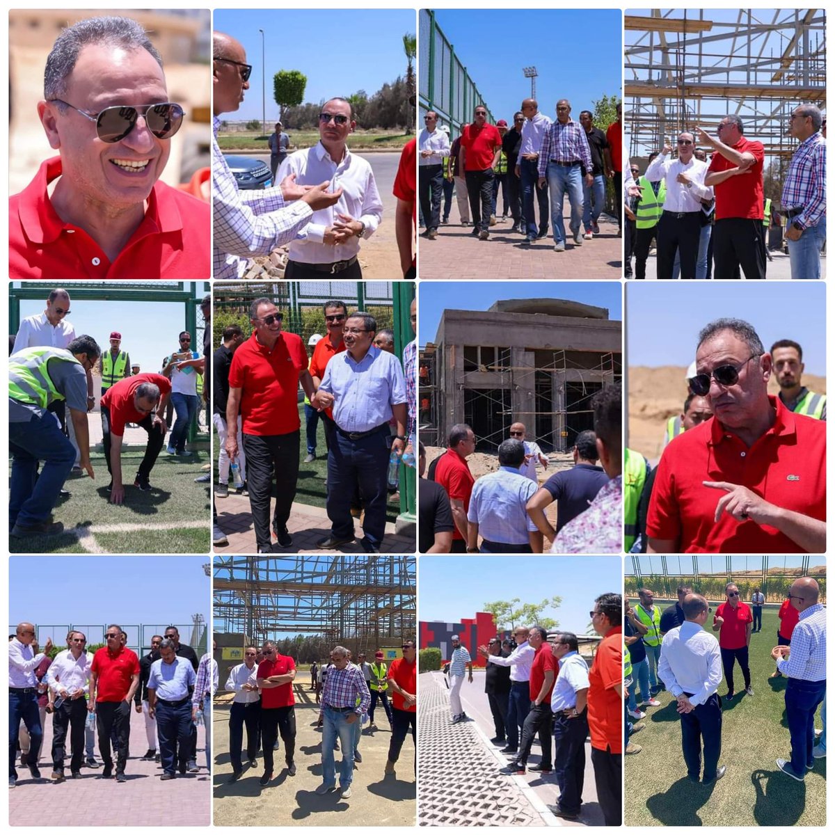 ALAhly8888_'s tweet photo. الكابتن محمود الخطيب  يتفقد المنشآت الجديدة بفرع الأهلي في الشيخ زايد 🦅❤️ https://t.co/gGMaXG9pzh