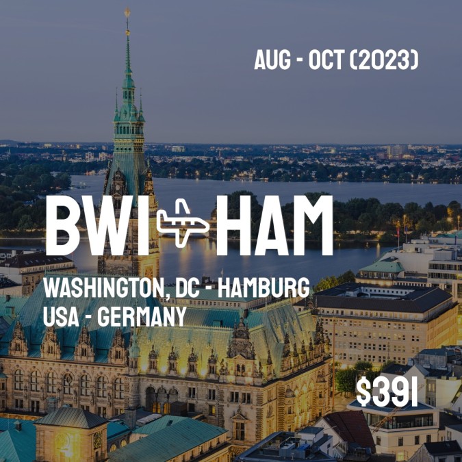 BWICheapFlights's tweet photo. ✈️ Washington, DC (BWI) to Hamburg (HAM) for only $391 (USD) roundtrip 💸
62 live dates on Adventure Machine. - get the app on iOS or Android #washington #washingtonian #washington_dc #washingtondc #washington_ig #washingtonstate https://t.co/D9sDdH8Xo1