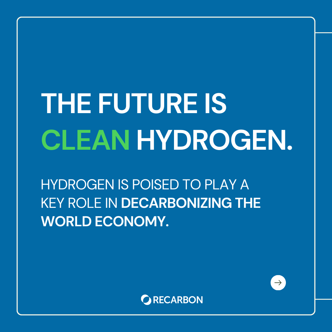 ReCarbonInc's tweet photo. The future is clean hydrogen. We need to break from the CO2 intensive processes that produce most hydrogen today.

Learn how ReCarbon’s groundbreaking plasma technology can work for you at https://t.co/VLIC4KNu72

#cleanhydrogen #decarbonization #plasmatechnology #ReCarbon https://t.co/zhkFVfL6JI
