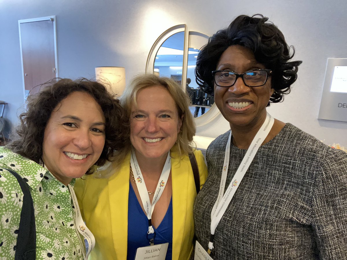 Great to connect with friends @EdCommission. From Generative AI to computer science, to early childhood access - these are the policy conversations that matter!