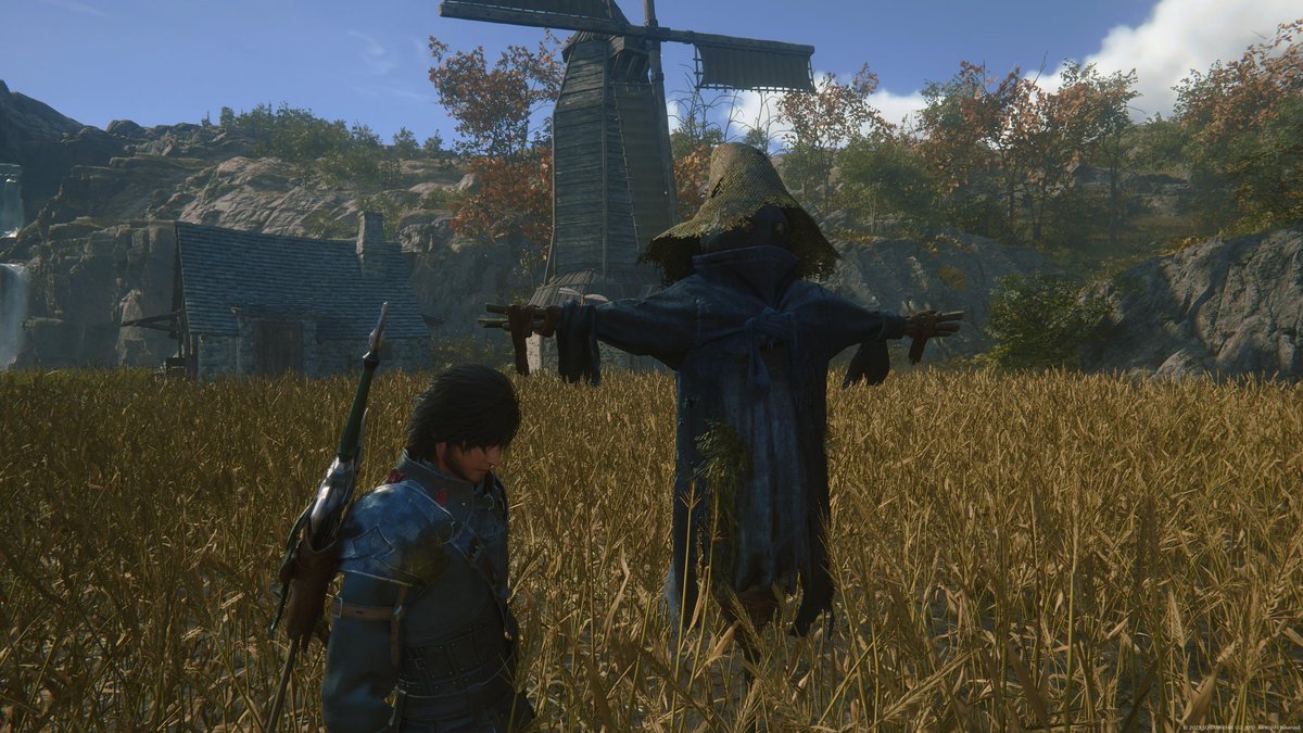 DororoSigg's tweet photo. The Scarecrow looks familiar  #FF16 #FF9  #PS5Share, #FINALFANTASYXVI https://t.co/FpV9ibeOdb