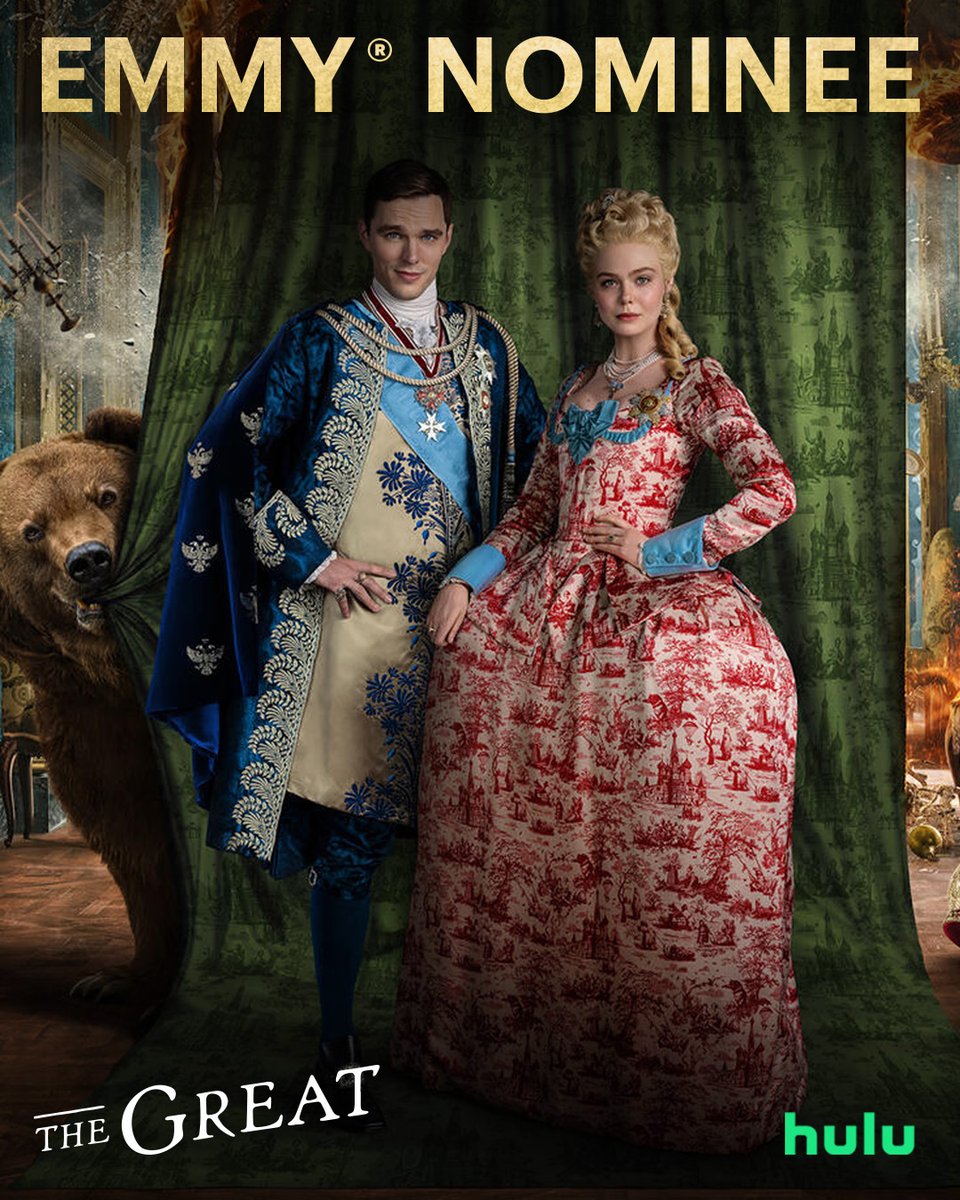 #TheGreat is an Emmy nominee for Outstanding Period Costumes. #Emmys #Emmys2023