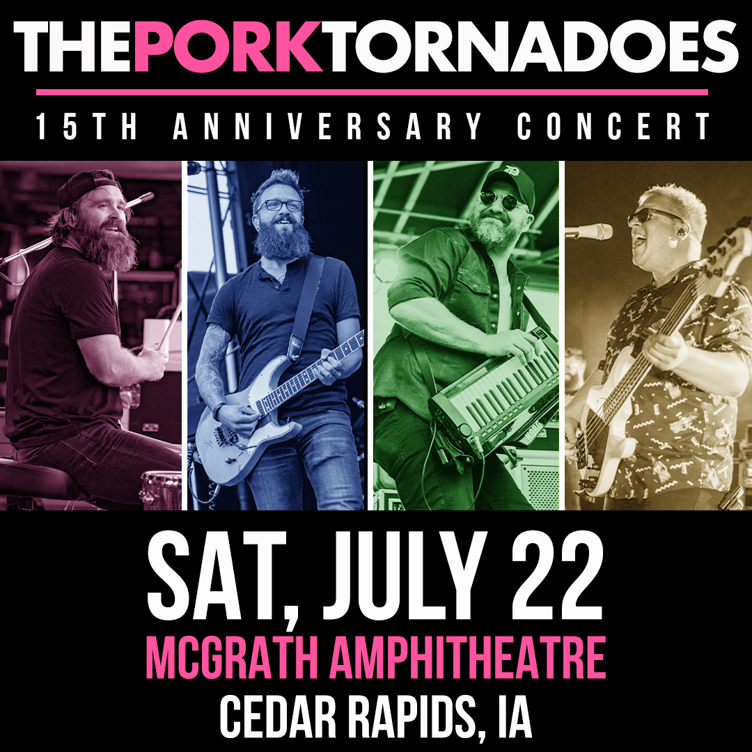 We have four great shows next week! 
7/18 - <a href="/littlefeattweet/">Little Feat</a> 
7/19 - <a href="/seagullsrunning/">A Flock Of Seagulls</a> 
7/21 - <a href="/GrangerSmith/">Granger Smith</a> 
7/22 - <a href="/PorkTornadoes/">The Pork Tornadoes</a> 
Get tickets now at CREventslive.com