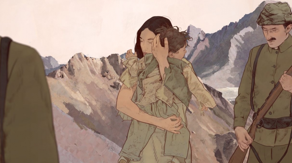 ANIMATIONWorld's tweet photo. ‘Aurora’s Sunrise’ Animated Doc on Armenian Genocide to Hit North American Theaters: Inna Sahakyan’s harrowing film tells the story of Aurora Mardiganian, who escaped the Armenian Genocide before embarking on an odyssey that took her to the heights of… https://t.co/RDHHxvSiqY https://t.co/l3XhElAAX5