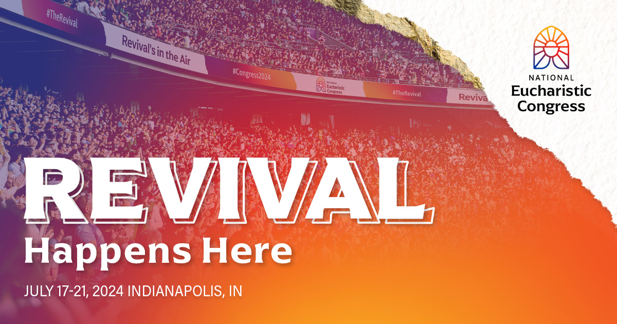 Next summer, 80,000 Catholics from every corner and every parish in our nation will gather at the feet of Jesus, boldly anticipating a new Pentecost. Your life—and our Church—will never be the same. Get your pass at eucharisticcongress.org

#NationalEucharisticCongress
#StJudeBR