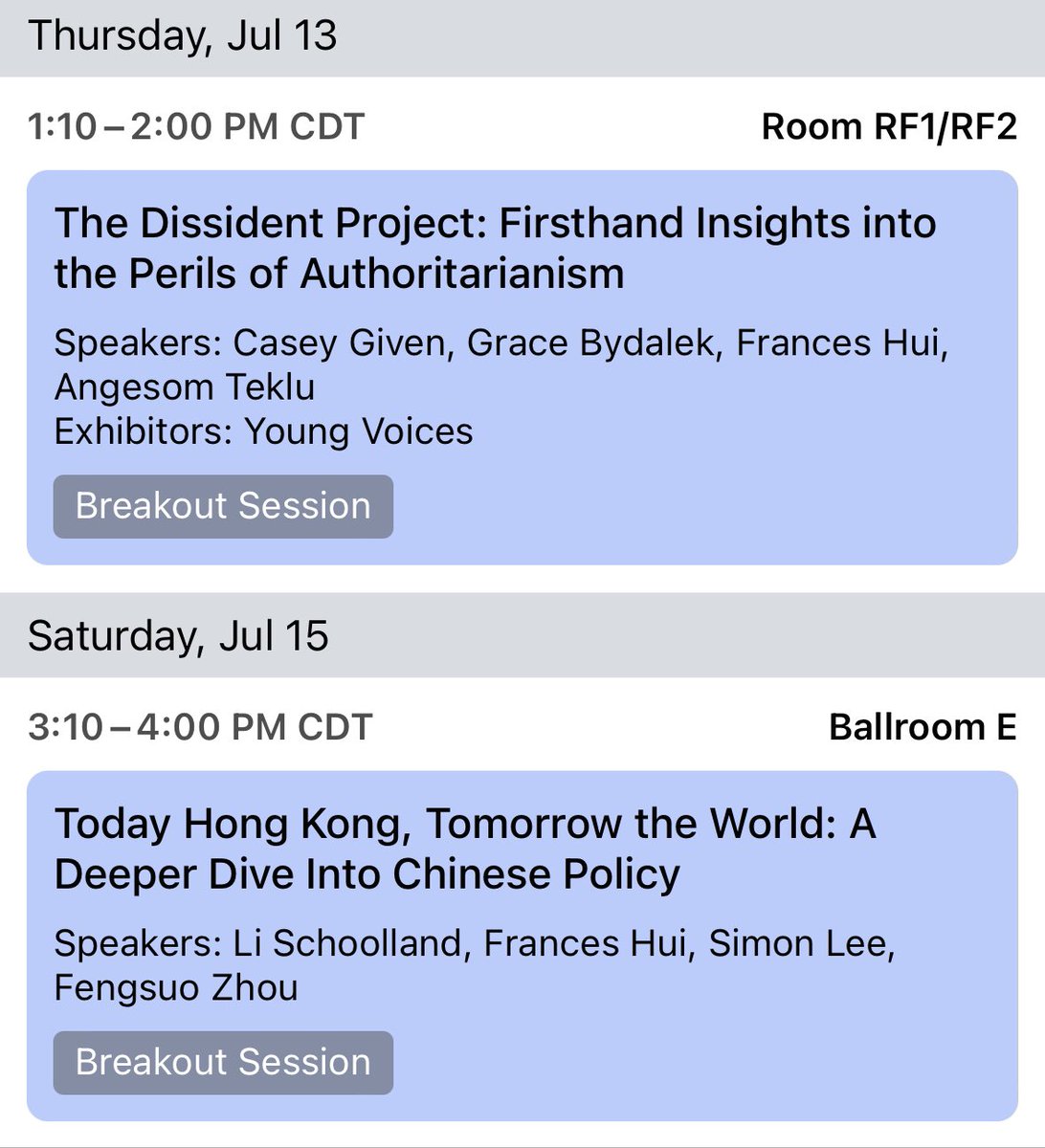 En route to Memphis for #FreedomFest2023! Can't wait to meet everyone soon and share more with my fellow freedom fighters on Hongkongers' movement for freedom. Thank you @DissidentProj and @thecfhk for making this amazing opportunity possible.