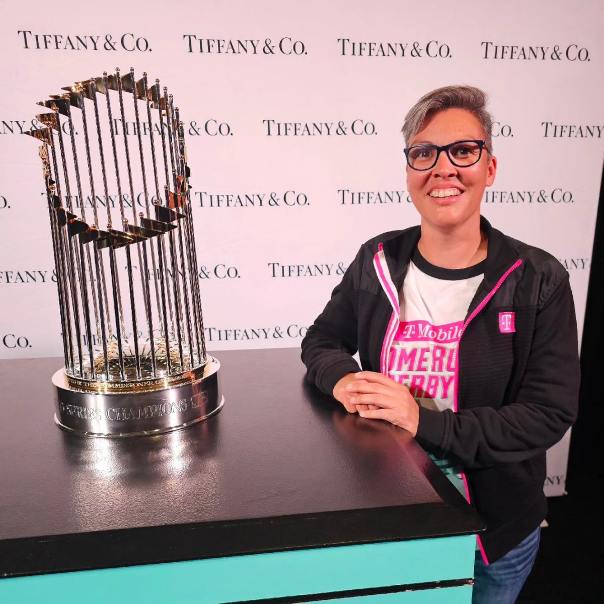 I'm very grateful to my team. They allowed me to step away from the truck to capture moments like this! #ILoveBaseball #MLBAllStar #TacomaTruck #TeamMagenta