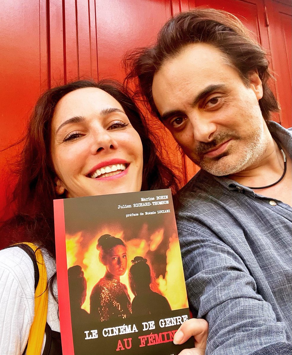 JaguarundiFilms's tweet photo. Marine BOHIN et Julien RICHARD THOMSON co auteurs du livre Le cinéma de genre au féminin, dans toutes les bonnes librairies cinéma. https://t.co/bxNobo8TEi