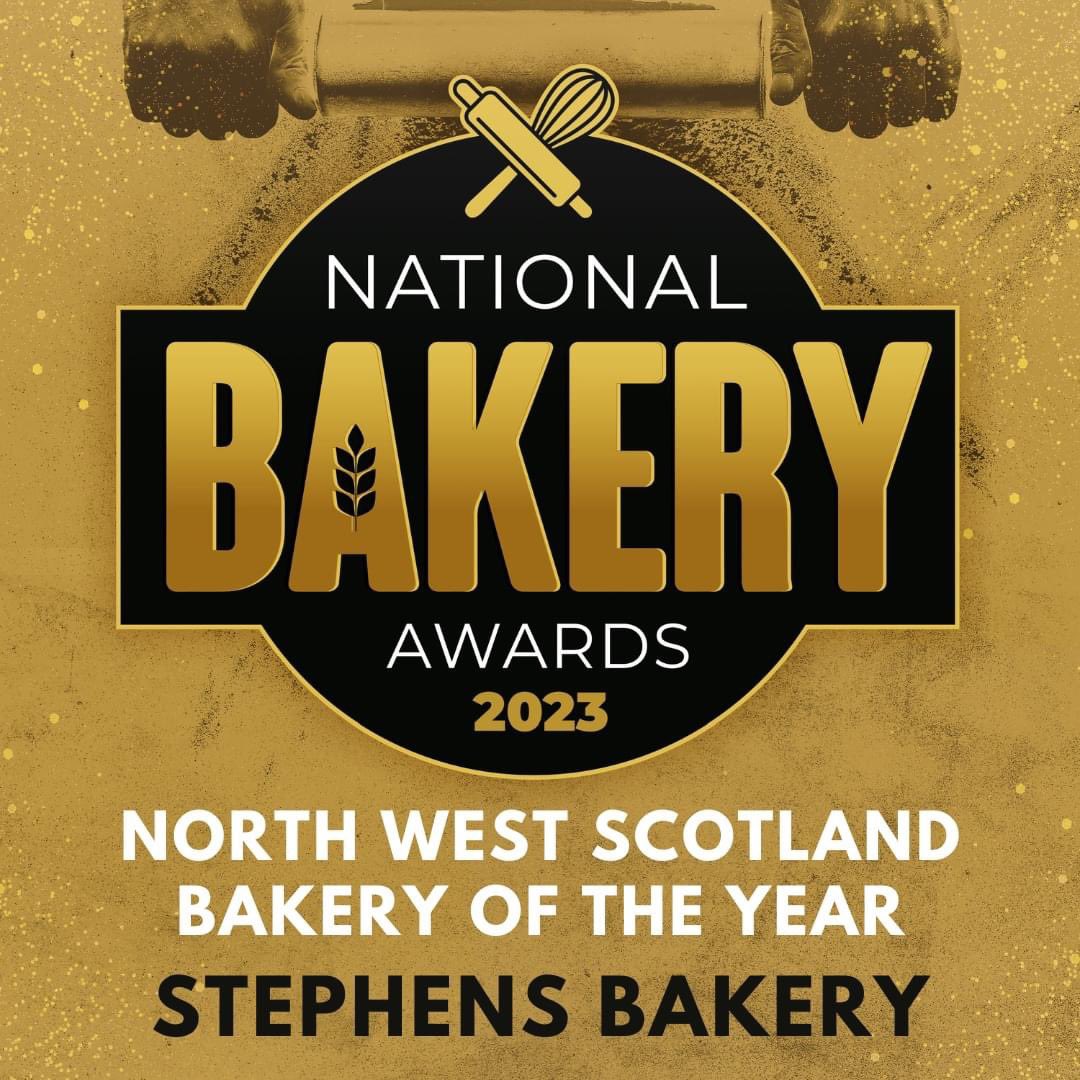Bakery Business (@_bakerybusiness) on Twitter photo Up next is the North West Scotland Bakery of the Year - this award goes to <a href="/steakbridie/">Stephens Bakery</a> in #Stirling. This staple craft bakery has been delivering quality to customers since 1873 and their motto of ādoing the best, being the bestā still rings true. #NationalBakeryAwards Up next is the North West Scotland Bakery of the Year - this award goes to <a href="/steakbridie/">Stephens Bakery</a> in #Stirling. This staple craft bakery has been delivering quality to customers since 1873 and their motto of ādoing the best, being the bestā still rings true. #NationalBakeryAwards