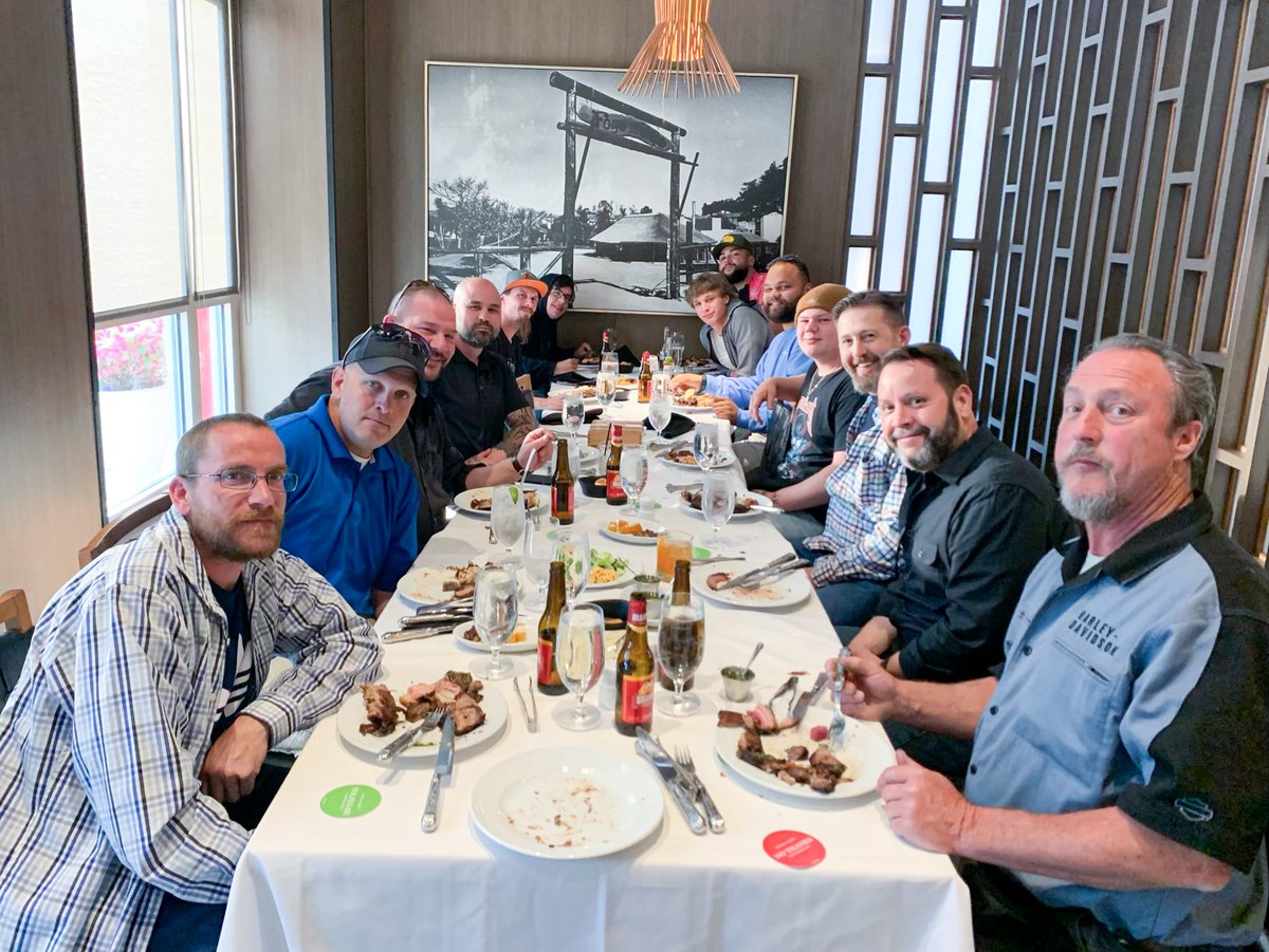 pjfitzllc's tweet photo. Our Window and Doors team recently enjoyed dinner at Fogo de ChΓ£o! π₯©π· The team bonded over laughter, shared stories, and delicious food!
#pjfitzpatrick #fogodechΓ£o #teambonding #teambuilding https://t.co/2NisvXtH8x
