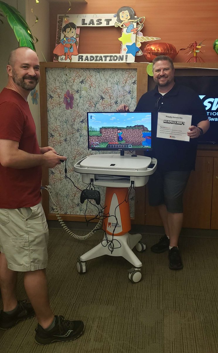 Yesterday was a special day for me and <a href="/TangoTekLP/">TangoTek</a>. We saw first hand the impact of your generosity during the <a href="/GamersOutreach/">Gamers Outreach</a> fundraiser last year. We heard so many stories of how much the GOKarts meant to the staff, patients, and even parents of patients at <a href="/MayoAZRadOnc/">Mayo Clinic Arizona Radiation Oncology</a> 💛