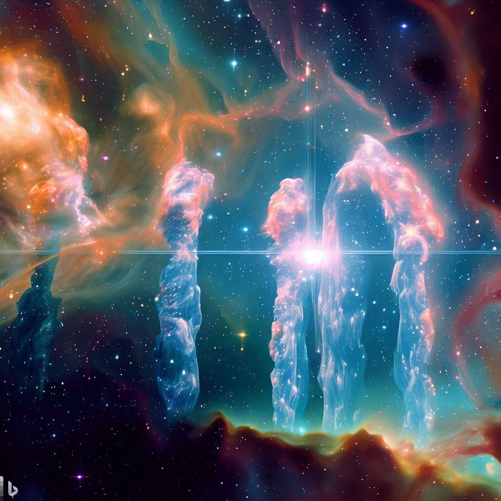 cgranier's tweet image. The Pillars of Creation: elephant trunks of interstellar gas and dust in the Eagle Nebula, in the Serpens constellation #Webb #FinalFrontier #Space