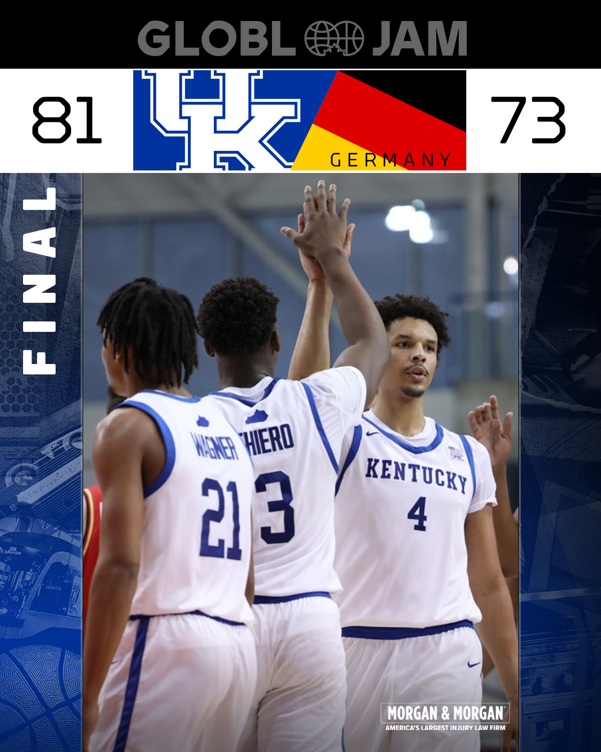 Kentucky basketball score deals