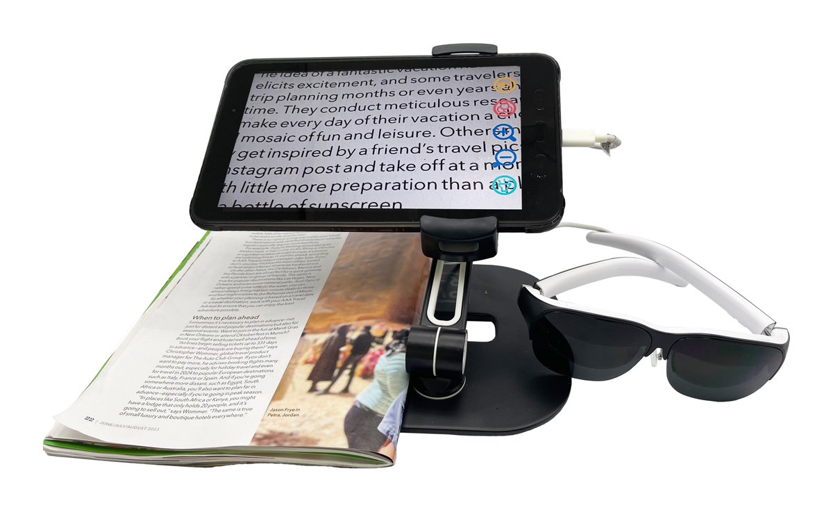 NuEyesTech's tweet photo. Take advantage of our "Summer Special" pricing, we're offering our NuVision tablet &amp; smartglasses bundle for $1950 now thru Aug 15th. Reg priced $2995. Call today for #free in home demo at 800-605-4033 #lowvision #accessibility #nueyes #lowvisionaid #maculardegeneration #tech https://t.co/Xd8zBoK8iJ