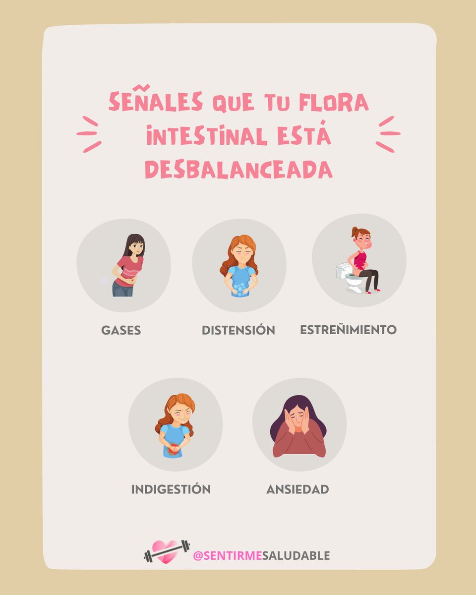 ✨ Si sientes algunos de estos síntomas, significa que tu flora intestinal esta desbalanceada y eso es debido a nuestros hábitos alimenticios y emocionales. instagram.com/p/CQl0uLuhZ-S/