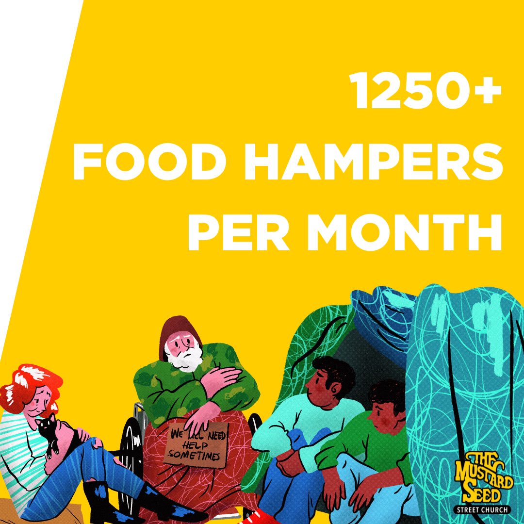Did you know? We give out over 1250 food hampers per month! 

These hampers include produce, dairy dry goods and toiletries when available. 

Are you in need of food this month? You are welcomed, no matter what your circumstances are to come and get a hamper.