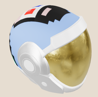 ctermod's tweet photo. I have my Nakamigo #18164 on my helmet #481  it look great #CustomHelmetContest thanks @2117_io and  @Nakamigos https://t.co/G00goNvQLI