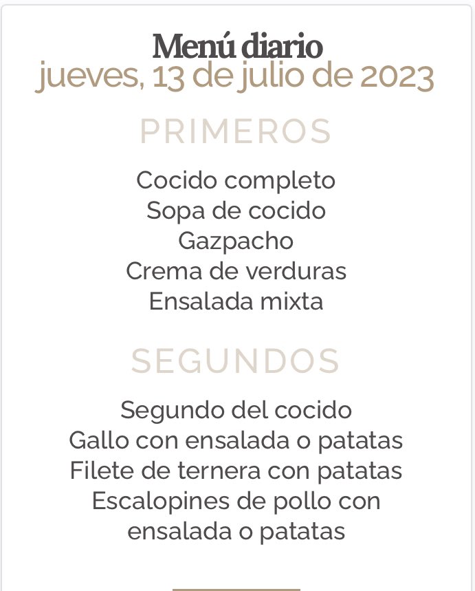 Mañana ven a probar nuestro cocido! 👍
.
.
#cocido #sabor