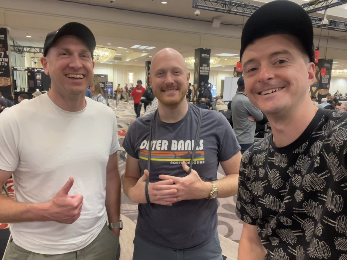 Met Zack through the <a href="/DGAFPokerPlayer/">DGAF</a> community and then in person this week when he picked me up at the airport to reg the main together. He’s truly a communal, kind and thoughtful dude. 

Some might say Zack is Yoda to Rampage’s Luke. I’m here for it!