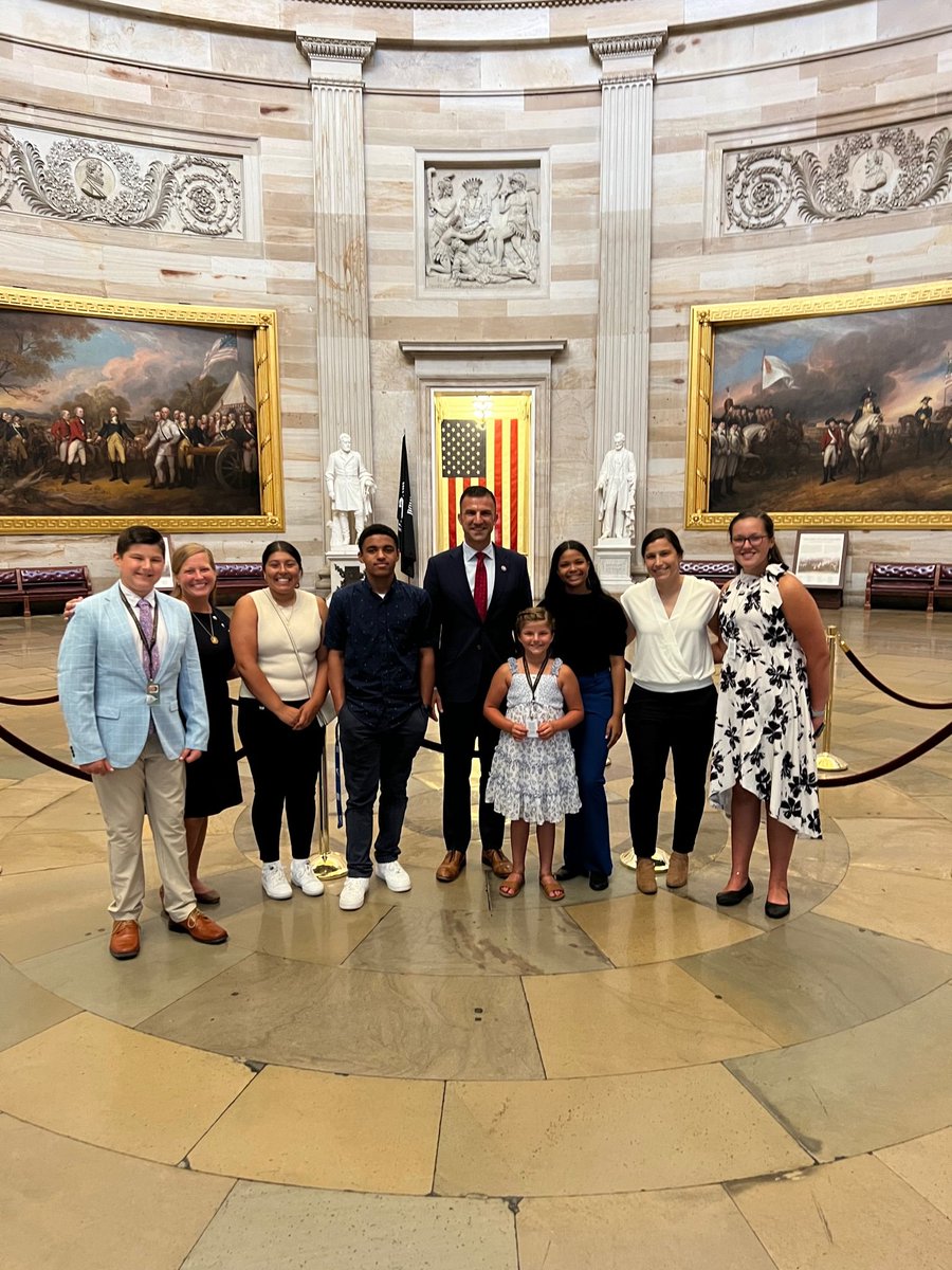 bgc_nic's tweet photo. Days 2 and 3 for our Club kids at the Summit for America's Youth included meetings with Congressman @RudyYakym, @SenatorBraun, interviews, sight-seeing, and more! #say @BGCA_Clubs https://t.co/NLbzHXIdsC