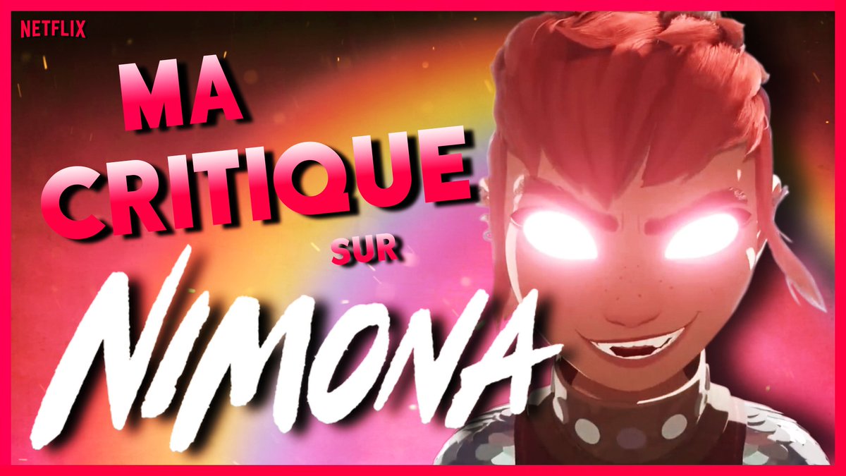 fainisyo's tweet photo. Nouvelle vidéo sur ma chaîne Youtube Le Puits animé ! 🔥
On parle du film Nimona sortie il y a quelques jours sur Netflix 👀
On y parle de l'œuvre, de la critique mais également du studio blue Sky 😉
Comme d'hab, le like, partage tout ça 🙏🏻
Lien de la vidéo juste en dessous ⬇️⬇️ https://t.co/OuJUxmZOx1