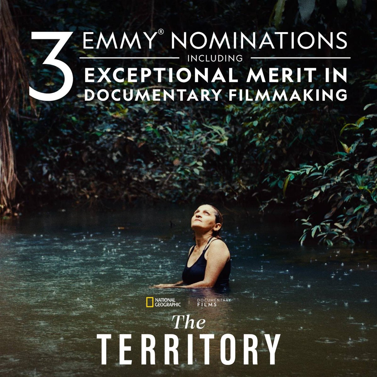 webkaninde's tweet photo. ESTAMOS NO EMMY!

O Território foi indicado em três categorias do Emmy Award 2023, o maior premiação da TV. 

Os vencedores serão anunciados no dia 18 de setembro. Toda nossa torcida a equipe de O Território e em especial ao povo Jupaú! 🤞🏾Que orgulho!! https://t.co/dOhab35UCH