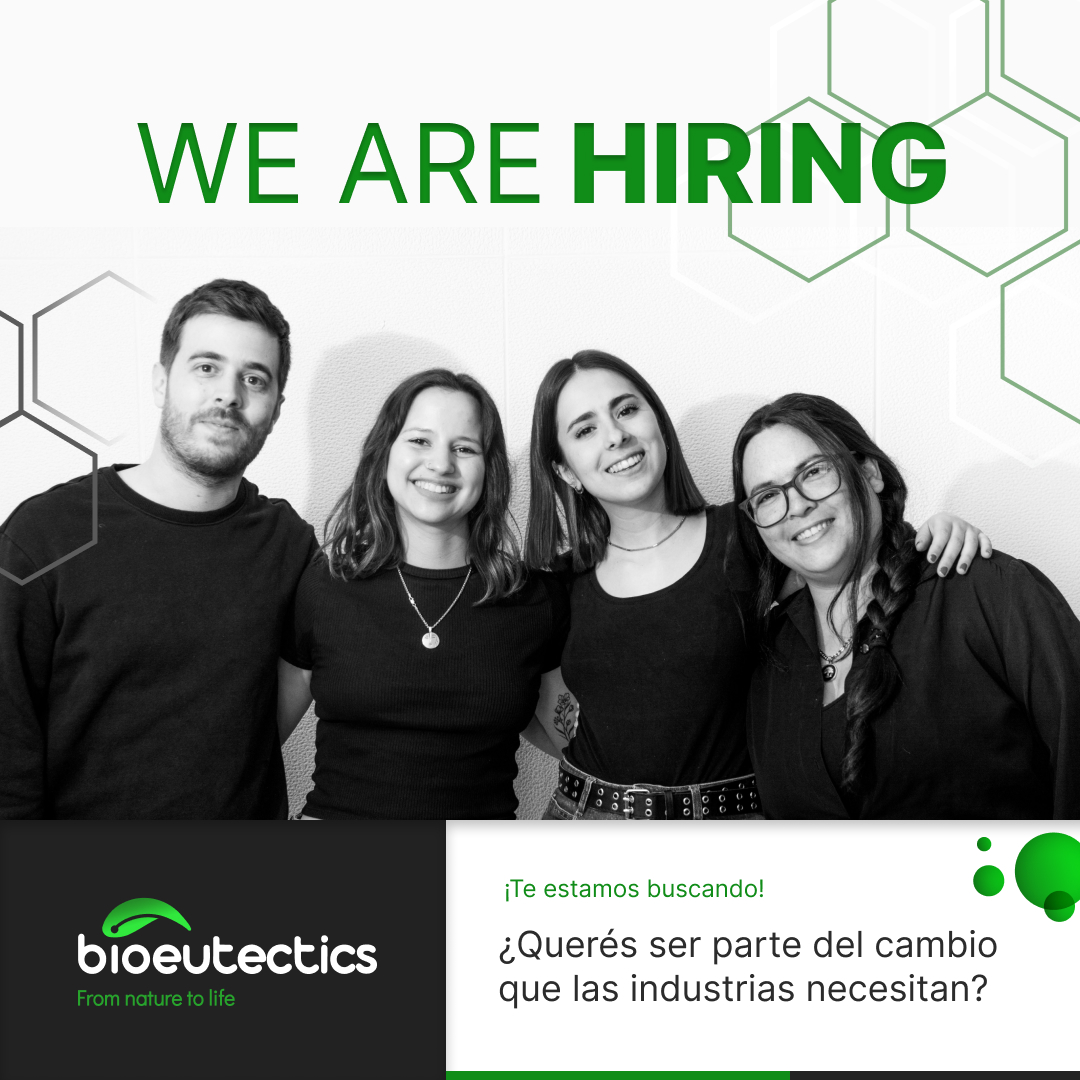 ABioeutectics's tweet photo. We are looking for you! Do you want to be part of the change that industries need? 🚀

Apply Here 👉https://t.co/XQ7BkveiKV https://t.co/JapcJoCVqv