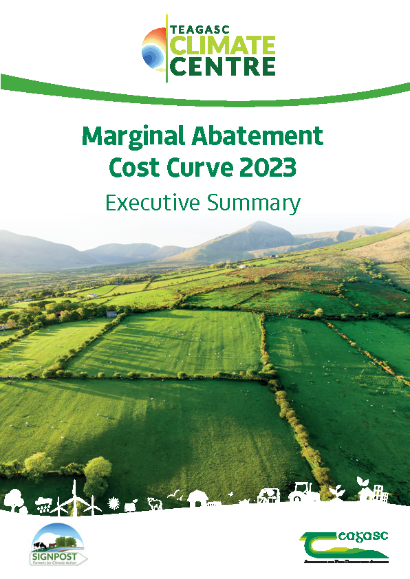 teagasc's tweet photo. The Teagasc MACC identifies the most cost-effective pathway to reduce greenhouse gas (GHG) emissions and enhance carbon sequestration in the Agricultural, Land-Use, Land-Use Change and Forestry sectors plus (Bio) energy. View the Executive Summary here https://t.co/136ABtJkKo https://t.co/10SfuilspI