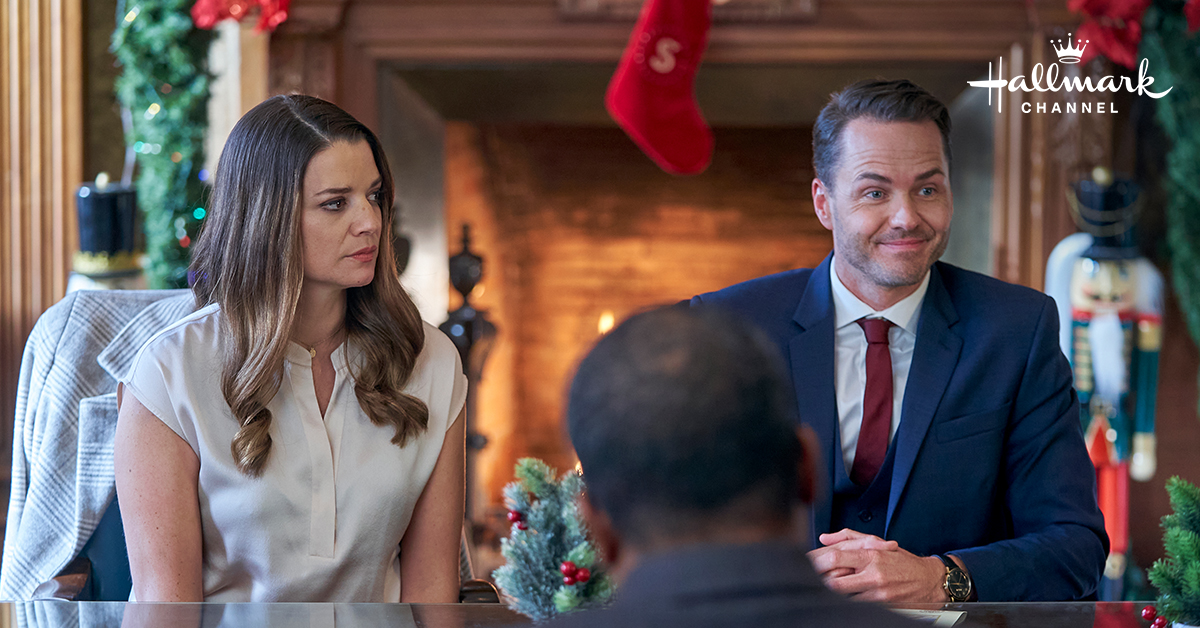 hallmarkchannel's tweet photo. It's a @ThePaulCampbell and @KimberleySustad wish come true! Tune in for #3WiseMen And A Baby then #ChristmasByStarlight, starting at 6/5c! ✨ https://t.co/LjDot8N4yu