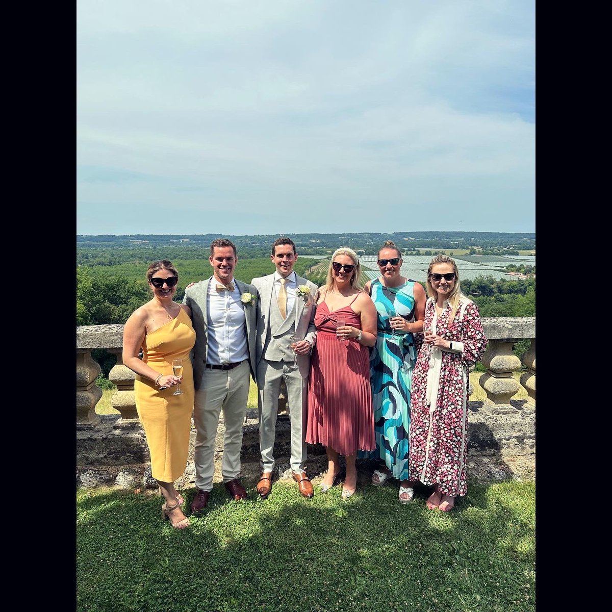 HannahVaughan91's tweet photo. The most amazing weekend celebrating the wedding of Hanbury and Alicia ❤️ Congratulations again to you both! #worththewaite2023 #chateausoulac #bluelions #ubas #wedding https://t.co/MKCfoiYk97