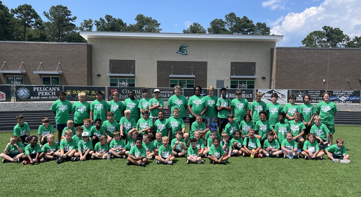 Future Trojan Football Camp this week at West Brunswick High!!