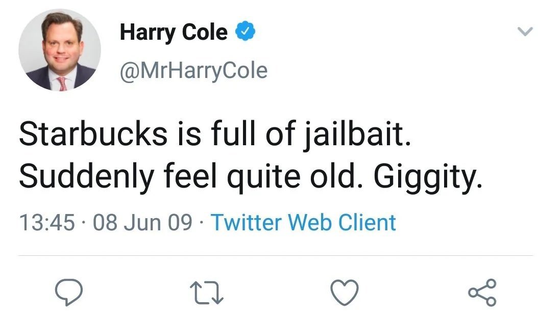 peterjukes's tweet photo. Apparently there are quite a lot of deleted tweets like this. But even if some of the details are wrong and no crime was committed, it’s all in the public interest, says Harry https://t.co/gY7DhCxhk9