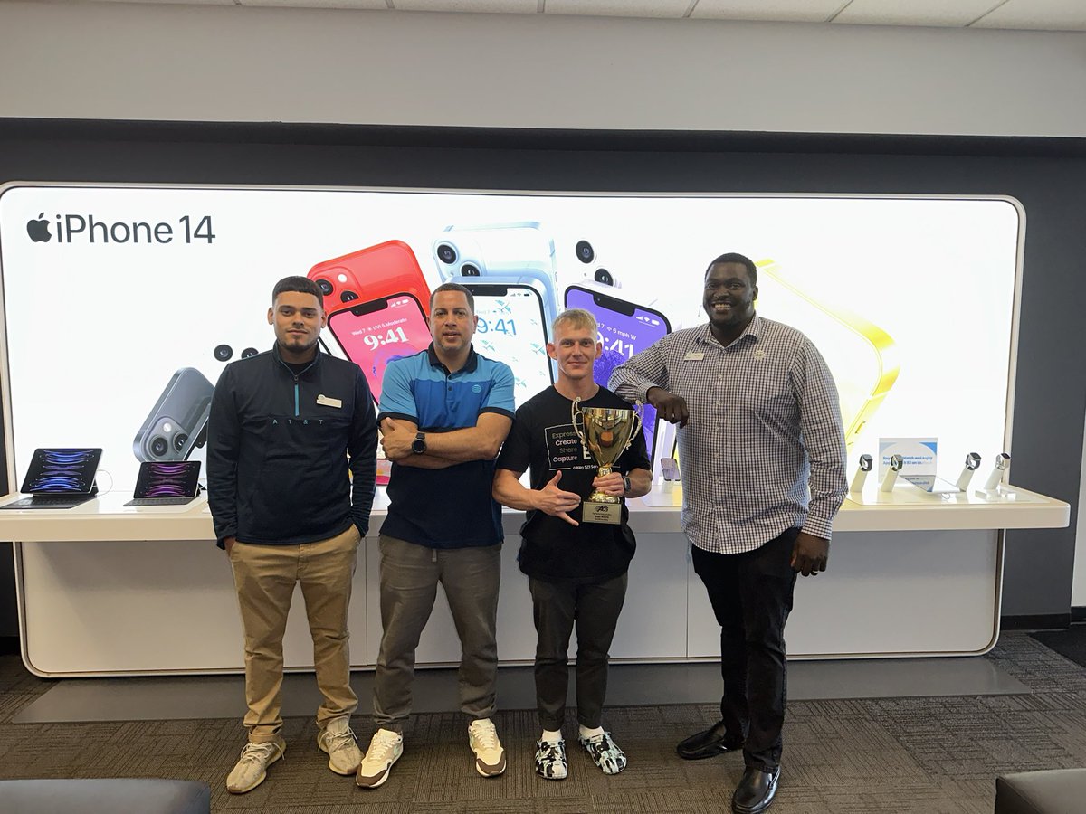 ChrisAcerra's tweet photo. Traveling trophy 🏆 made its way to the Hamden location for June's Top Performers, Mike and Jordan!! #1 in the territory, 2nd in the Market! #OurNE Great work team, I appreciate you! #2Peat @firas_smadi @emilywiper @mikewilson152 @jz5250 https://t.co/fU83O081pO