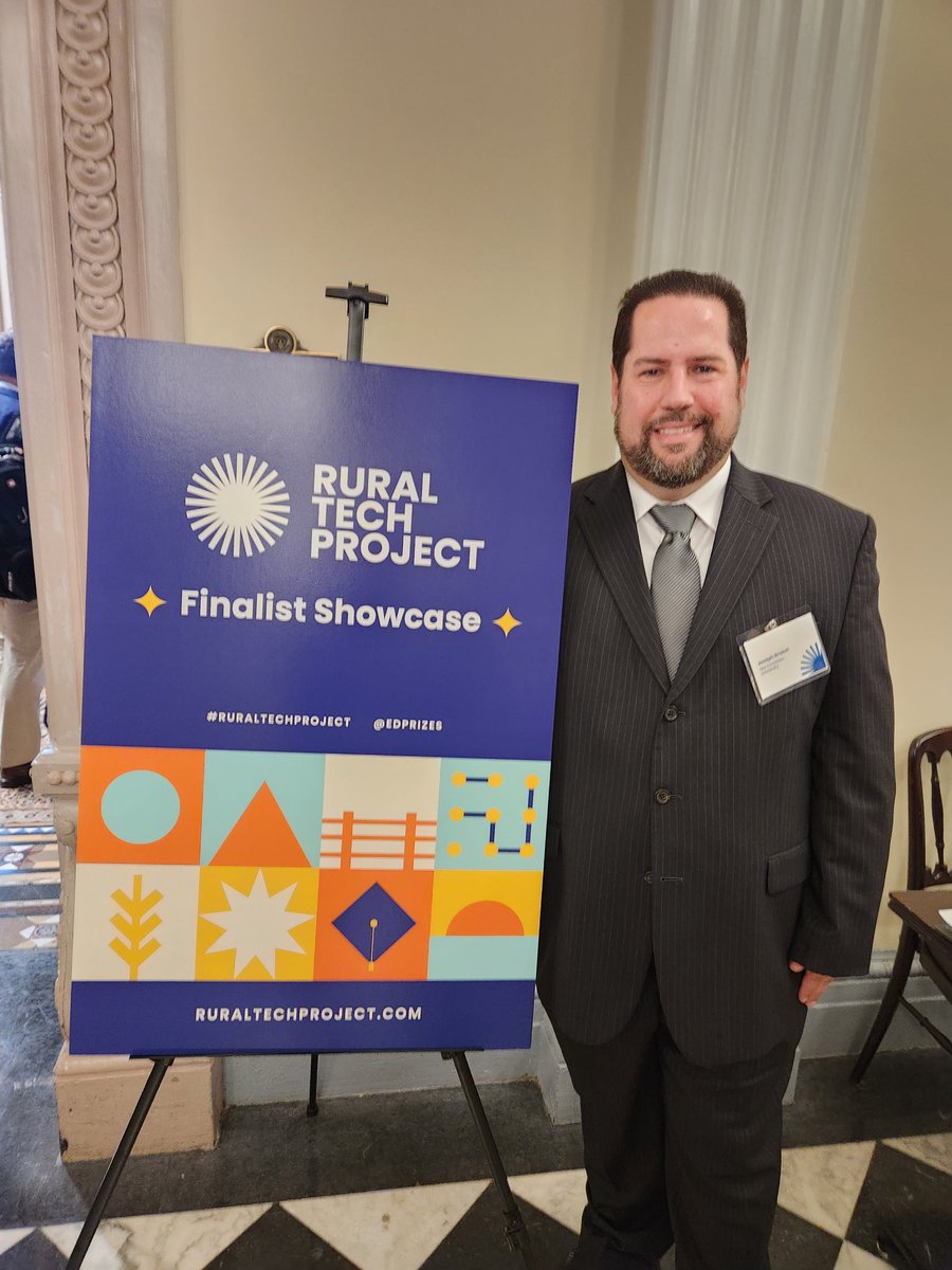 Honored to represent <a href="/ODUTCEP/">The Center for Educational Partnerships</a> at this afternoon's Rural Tech Project Finalist Showcase at the Eisenhower Executive Office Building in DC
