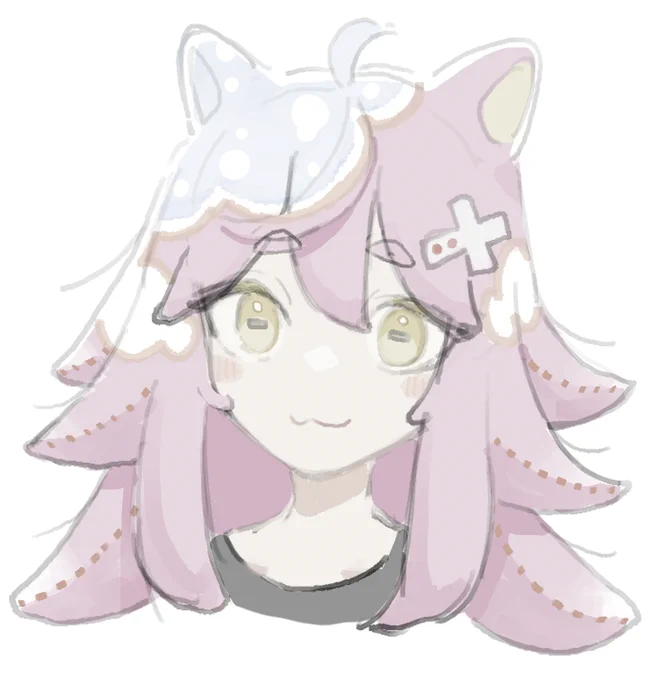 友人ちの子を描いた