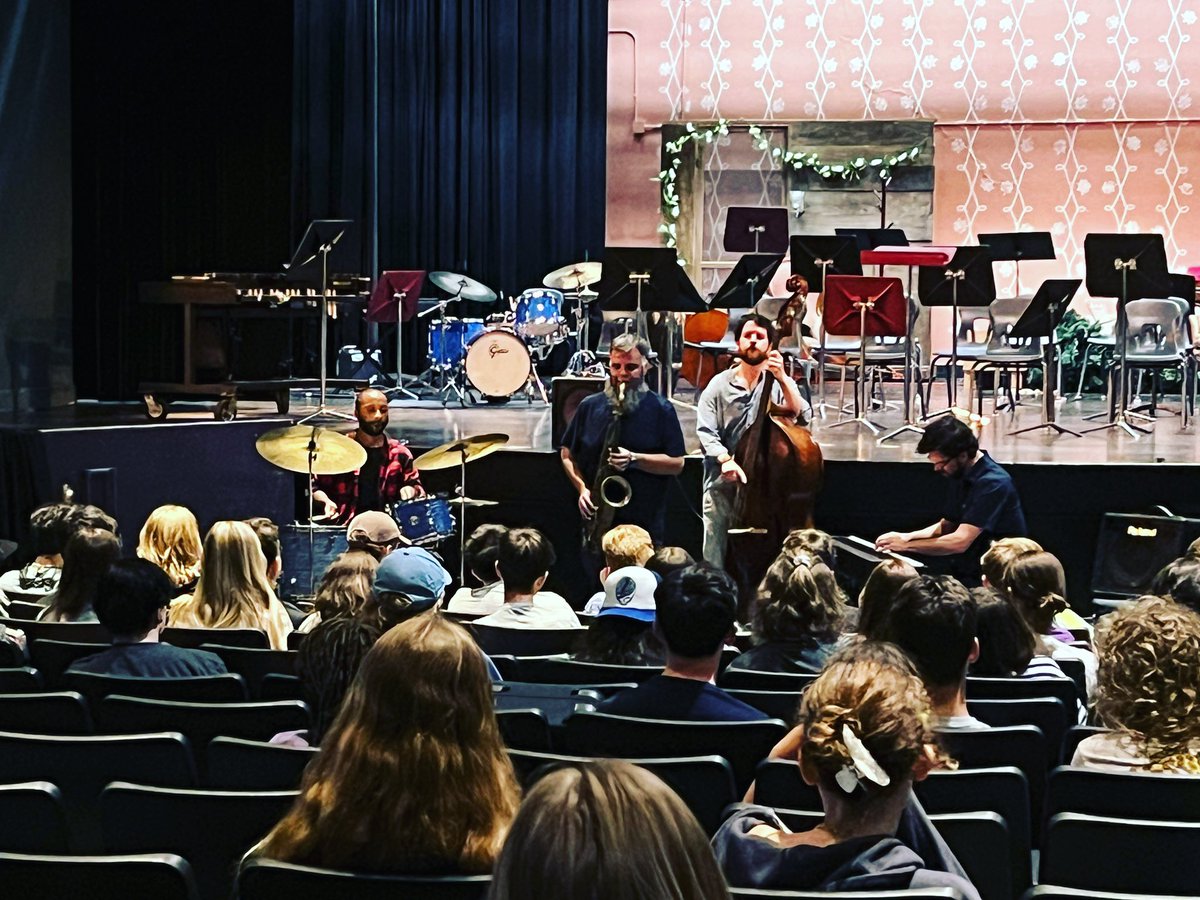 Tuesday of jazz camp featured the amazing Charles Owens Quartet. Check his music out on all streaming platforms