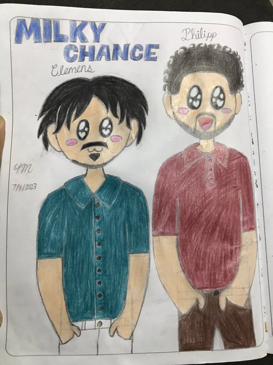 taylormorales40's tweet photo. Here’s my fan art of @MilkyChance! It turned out to be so adorable and I love it so much! #MilkyChance #MilkyChanceFanart #MilkyChancer #MilkyChancers #MilkyChanceFan #MilkyChanceFans #MilkyChanceFamily #LivingintheHaze #Blossom #MindtheMoon #Sadneccessary https://t.co/JWsLKdl325