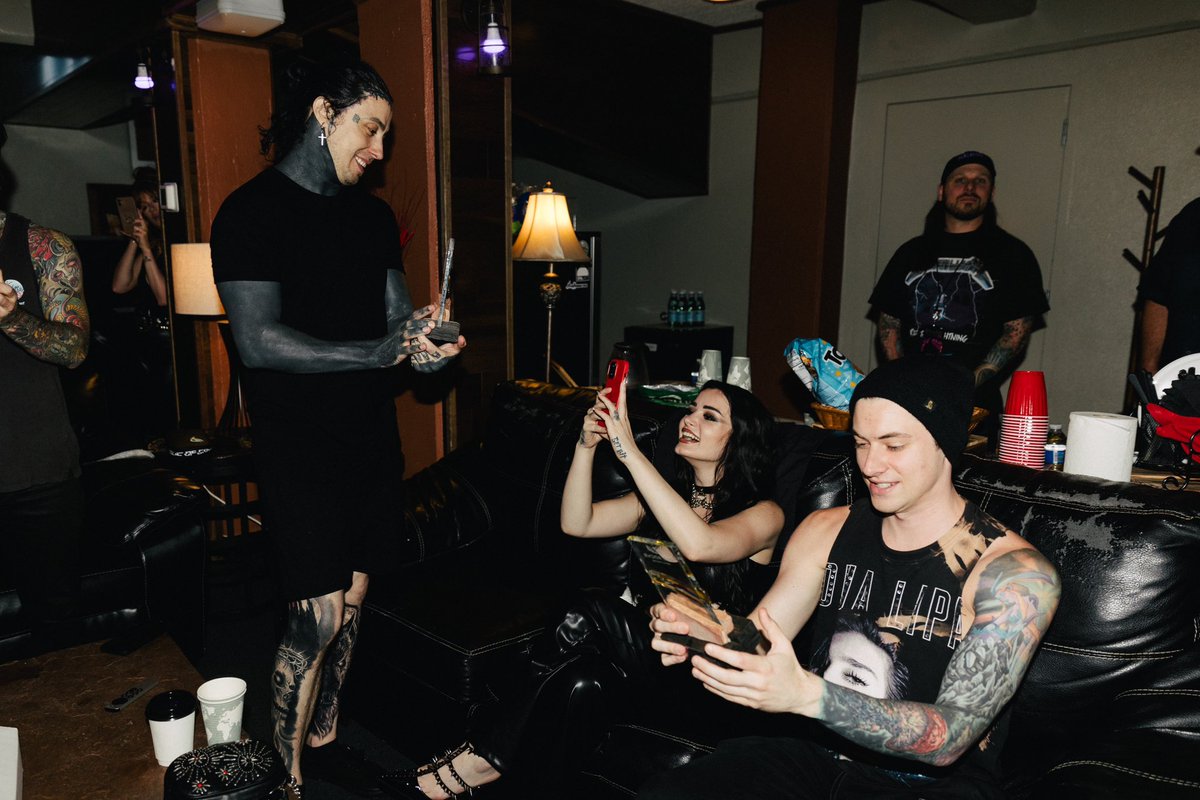 LukeHolland's tweet photo. Red Rocks trophy for selling it out! @RonnieRadke @tylerburgess @FIRChristian @Max_Georgiev @Saraya https://t.co/JnnKqPuo3t