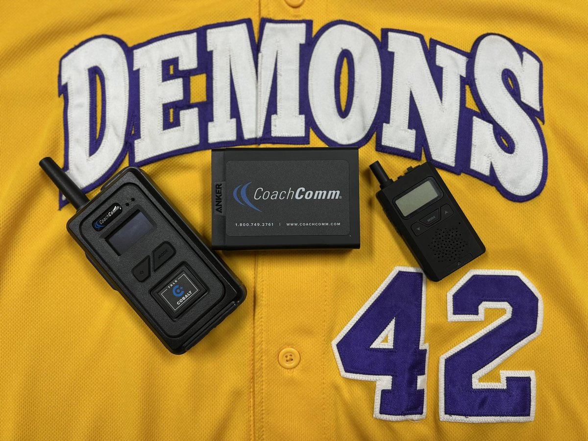 Demon Baseball is excited to announce our Cobalt Plus partnership with CoachComm. <a href="/CoachComm/">CoachComm</a> @JasonHale84