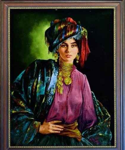 FuadShilan's tweet photo. Kurdish woman painting  🌼 https://t.co/4qzAkWFVcZ