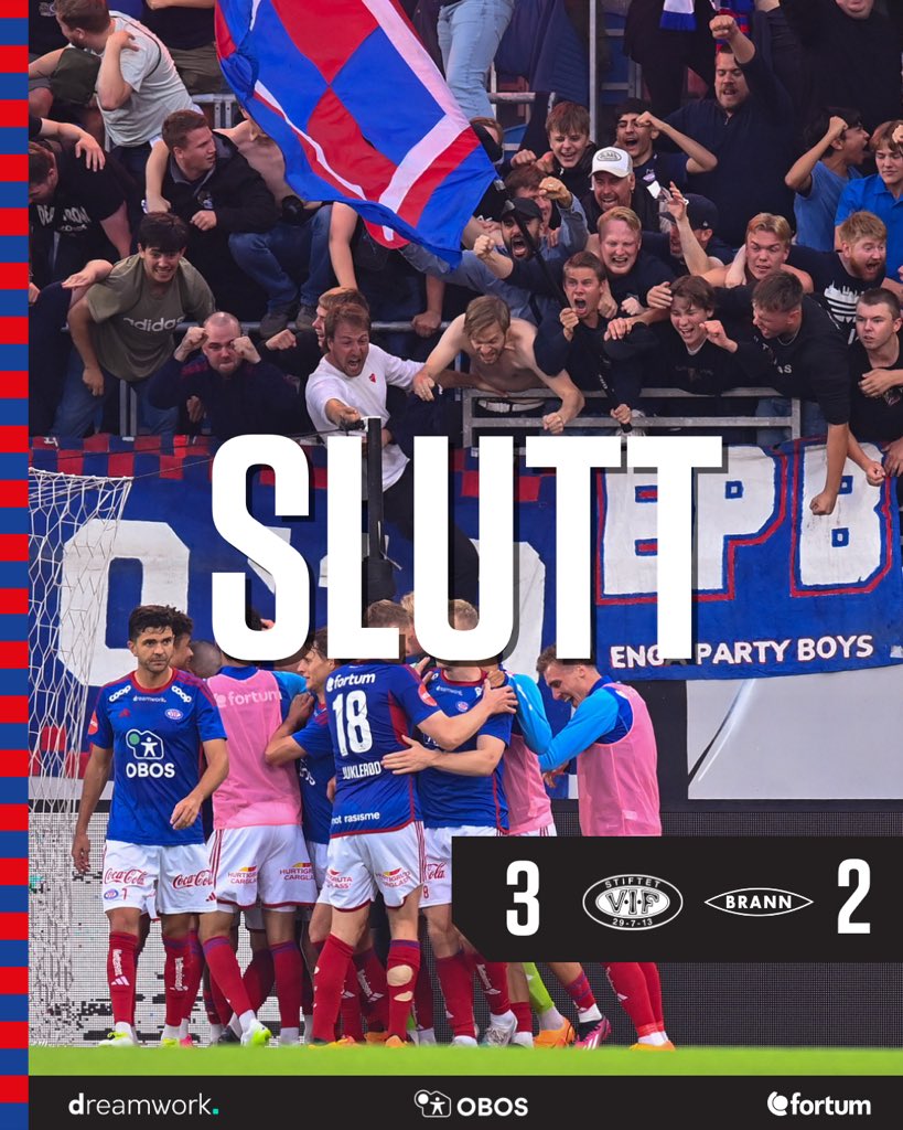 ValerengaOslo's tweet photo. VI ER I SEMIFINALEN 🏆 https://t.co/qGlLuzznnL