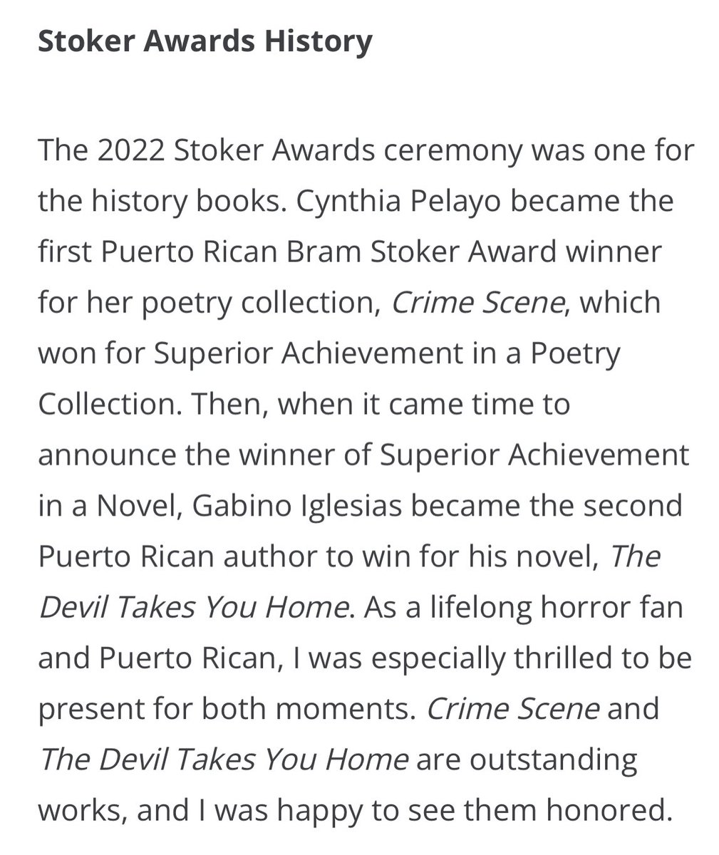 “But ultimately, the increased representation of traditionally underrepresented groups makes horror richer.” Let them stay mad. We aren’t going anywhere 🇵🇷🔥 @yikesyaika 🖤