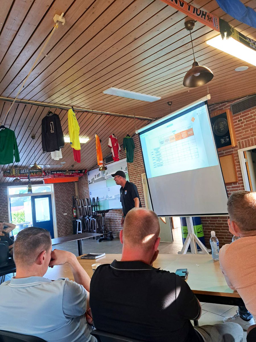 SVURK's tweet photo. Wat een opkomst! Druk bezochte startavond vanavond voor trainers onderbouw #norvuren 💙🤍⚽️ https://t.co/iIx6IkdJuJ