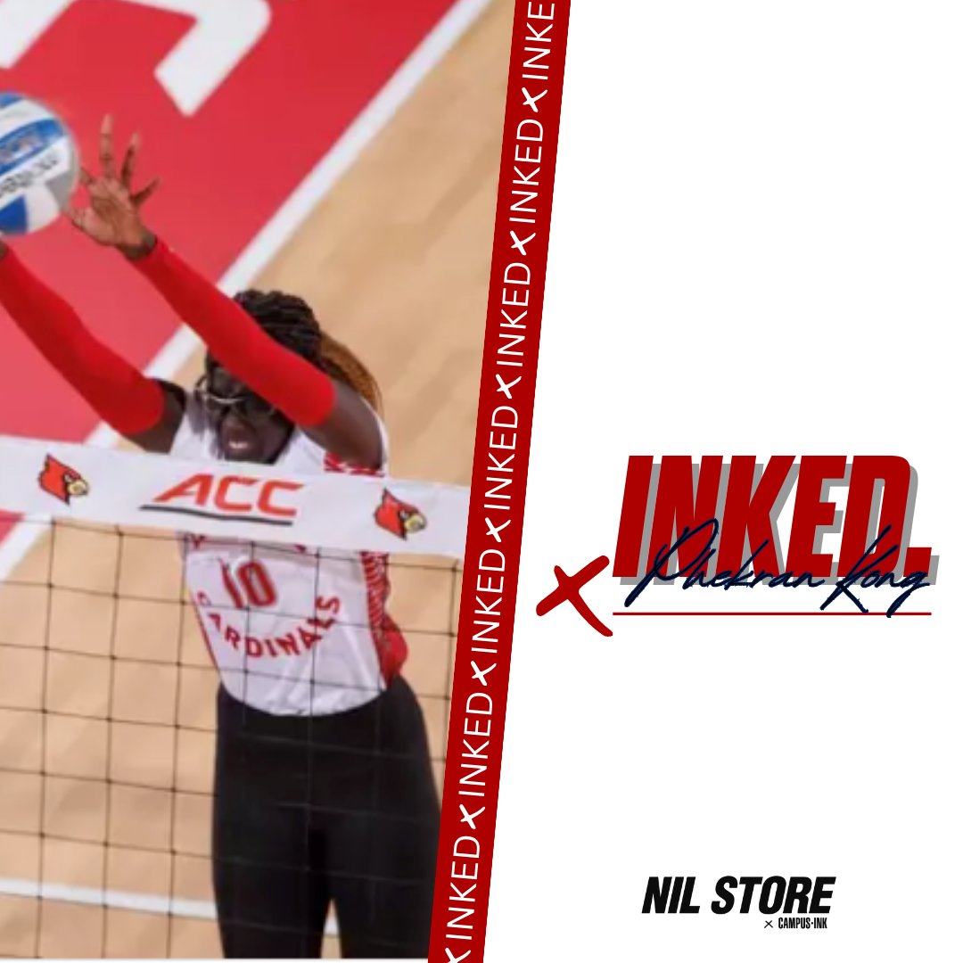 JUST IN: <a href="/phekran/">🩵💋🧘🏿‍♀️😽</a> of <a href="/LouisvilleVB/">Louisville Volleyball</a>  is building the brand with the <a href="/nil_store/">The NIL Store</a> family!