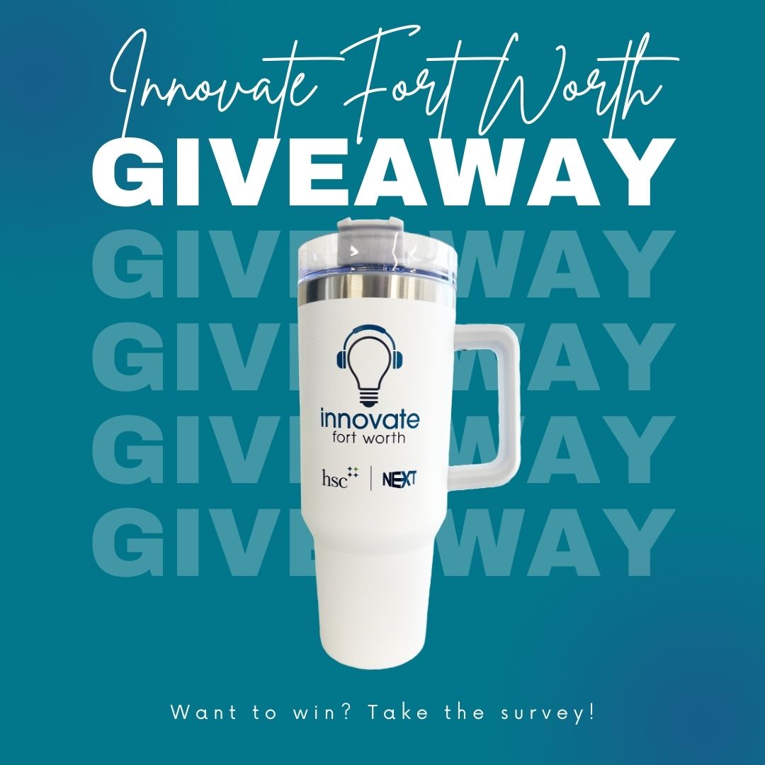 CameronCushman's tweet photo. We want to learn more about the audience of the Innovate Fort Worth podcast. Fill out our short survey and we'll send you a super cool travel tumbler!

https://t.co/ZIRFaFkjY6

@HSCNext @UNTHSC #podcast #innovation #FortWorth https://t.co/NjmrzrW24h